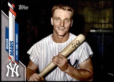 Roger Maris 2020 Topps Short Print Variations 5x7 #252 /49 Yankees