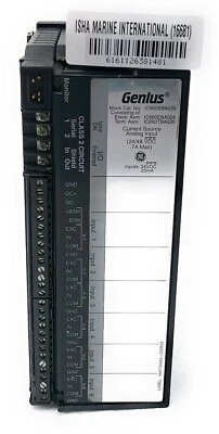 Genius IC660EBA026M1 Electrical Module CUR SRC ANLG IN24/48VDC/PWR - Image 1 of 4