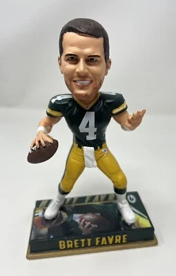 Brett Favre Green Bay Packers NFL Legends Series Edición Especial Bobblehead NFL Foto 1 de 4