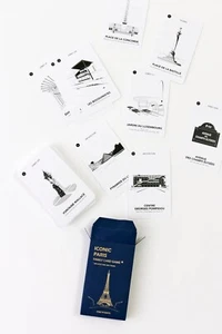 ICONIC PARIS FAMILY CARD GAME Based on Happy family Card Game/ Francophile - Picture 1 of 3