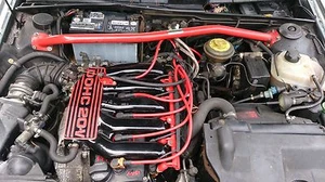Audi Coupe.2.0 20v 5cyl. 89>91 10mm Formula Power Race Performance Lead set - Picture 1 of 3