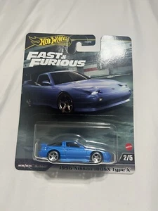 Hot Wheels Premium FAST & FURIOUS Mix 4 1996 Nissan 180SX Type X New 2024 - Picture 1 of 1