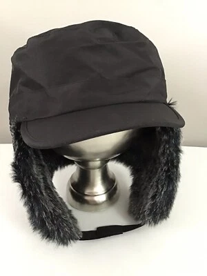 TCP The Childrens Place SOMBRERO AVIADOR FORRADO DE PIEL SINTÉTICA POLAR NEGRO L/XL 8+AÑO D5 Foto 1 de 4