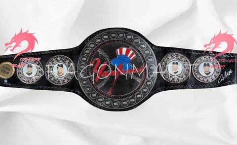 New York NY Yankees American MLB Championship Belt baseball Core four 2mm Brass Cover