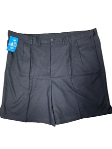Pantalones Cortos Haggar Para Hombre Talla 52W Azul Genial 18 Pro Plisado Frontal Cintura Expandible Nuevos con Etiquetas - Imagen 1 de 12