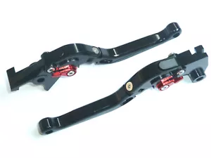 TRIUMPH SPEED FOUR 2003-2004 FOLDING EXTENDING BRAKE & CLUTCH LEVERS ROAD - Picture 1 of 11