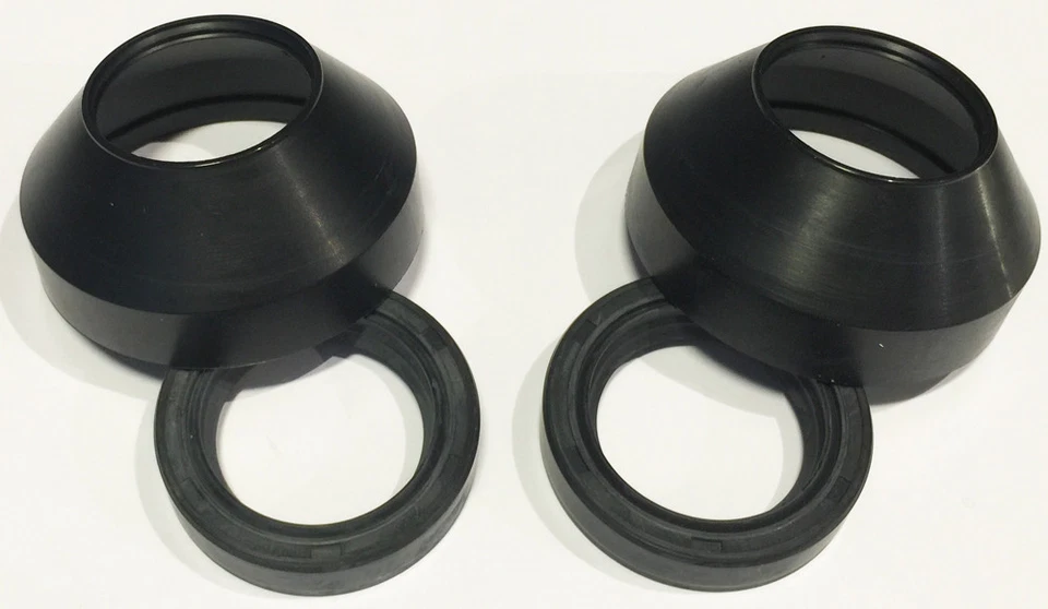 Fork Dust Wiper & Oil Seal Kit Set Seals Kawasaki KZ440 1980 1981 KZ 440 KZ-440 — 第 1/1 张图片