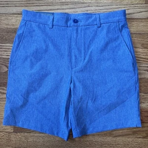Vineyard Vines Performance Breaker Shorts Mens Heathered Blue Size 30 NWT - Picture 1 of 8