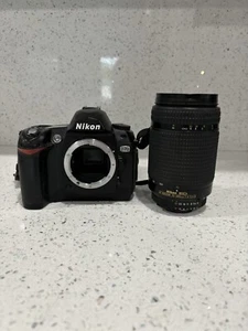Nikon ED AF Nikkor 70-300mm 4-5.6 D And Nikon D70 Camera - Picture 1 of 7