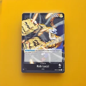 One Piece Rob Lucci (OP07-079) RARE 500 Years in the Future NM-MT Life - Picture 1 of 1