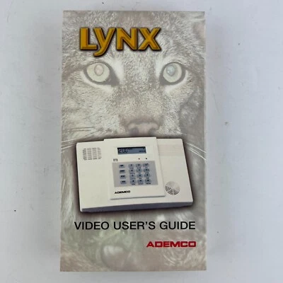Lynx Ademco Video User's Guide VHS Tape - Image 1 of 2