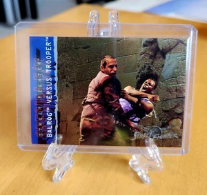 1995 Upper Deck Street Fighter The Movie Special FX #SF 6 Balrog Versus Trooper - Bild 1 von 2