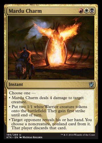 Mardu Charm ~ Lightly Played Khans of Tarkir MTG Magic UltimateMTG Multi-Color C - Image 1 of 1