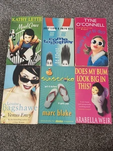 Chick Lit Womens Humour Books Bundle 1990’s Job Lot X6 Paperbacks C1 - Bild 1 von 18