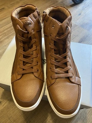 Zapatos para hombre Kenneth Cole no listados talla 10 M cuero marrón Foto 1 de 4