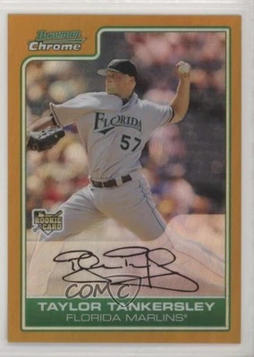 2006 Bowman Draft Chrome Gold Refractor /50 Taylor Tankersley #BDP2 - Image 1 of 2
