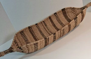 Vintage äthiopischer Gambela Brotkorb Boot geflochten Kanu Obst Volkskunst afrikanisch 21 Zoll - Bild 1 von 3