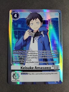 Keisuke Amasawa BT23-090 SR Super Rare Digimon Hackers' Slumber - Picture 1 of 2
