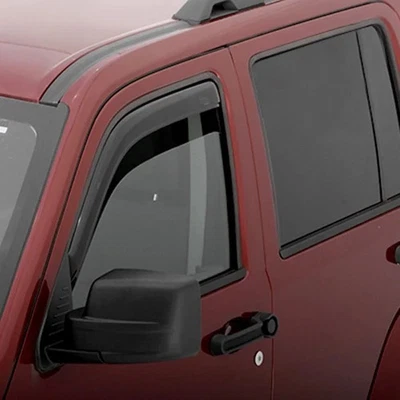 For Ford E-150 2002-2006 AVS In-Channel Ventvisor Smoke Front Window Deflectors Foto 1 de 4