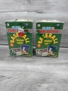 1993 Fleer Final Edition Baseball 310 Card Factory Sealed Factory Set! (2 SETS) - Picture 1 of 2