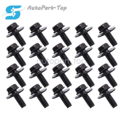 20 piezas Pernos Cuerpo Capó Guardabarros Parachoques Tornillos Clips Retenedor Para Honda Civic Accord Foto 1 de 4