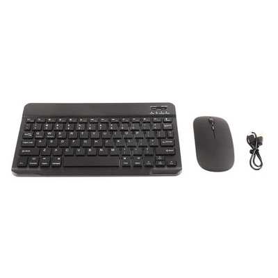 For Keyboard Mouse Combo Ultra Thin Silent USB Interface 1600 DPI PC Keyboard - Image 1 of 4