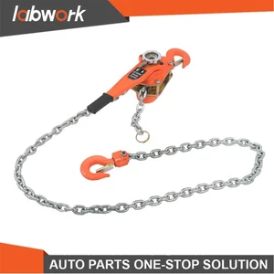 G80 Chain Manual Lever Block Steel Chain Hoist Wrench Hoist 6600lb Capacity 10ft - Picture 1 of 17