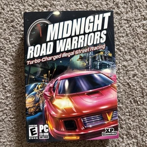  Midnight Road Warriors CD-ROM Turbo Charged Illegal Street Racing PC New Sealed - Picture 1 of 7
