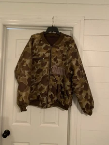 Gamehide Herren Thermo Nylon Duck Camo Jagdjacke XL gesteppt Bomber 13G - Bild 1 von 5