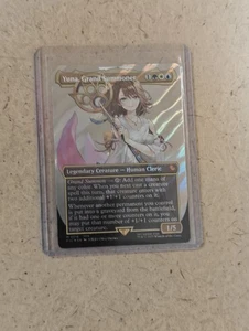 Yuna, Grand Summoner (Borderless) (Surge Foil) Commander: Final Fantasy Foil - Picture 1 of 1
