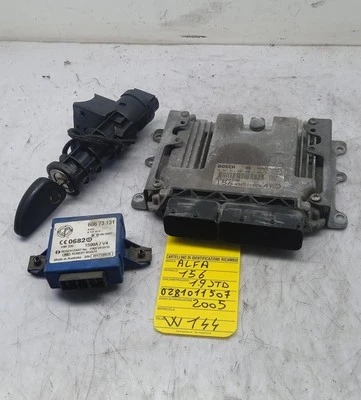 KIT CENTRALINA MOTORE PER ALFA ROMEO 156 Berlina Serie (932_) 0281011507 Diesel - Immagine 1 di 4