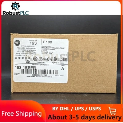 Allen Bradley 193-1EEEB Overload Relay 5.4-27AMPS NEW IN BOX US Free Tax - Image 1 of 4