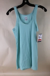 Melrose & Market Damen langes geripptes Tanktop - türkis - SM - Bild 1 von 4