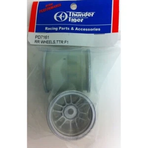 THUNDER TIGER PD71619 Wheels Rear TTR F1 Discontinued RC Car Parts - Picture 1 of 2