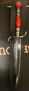 Antique G.C. CO. Solingen Germany Highlife Dagger 441 beautiful blade, etching, - Picture 1 of 8