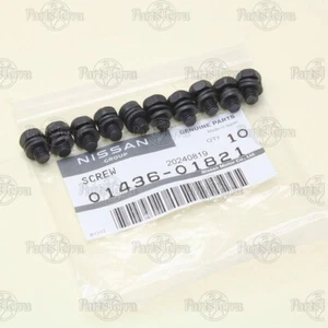 Tornillos sensor nivel combustible originales Nissan SENTRA Infiniti G35 x10 01436-01821 - Imagen 1 de 8