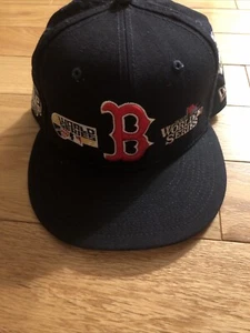 Boston Red Sox World Series All Over Patch 9X Champions New Era 59fifty 7 1/2MLB - Picture 1 of 8