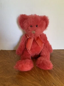 Russ Bears From The Past Teddybär Plüsch Jubiläum 14 Zoll Sitzsack Wassermelone Rosa - Bild 1 von 9