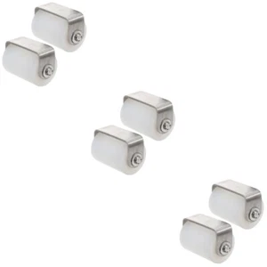 2pcs Fest Nylon Side Roller Moving Box Tor Und Guide Schiene Tür Rad - Bild 1 von 12