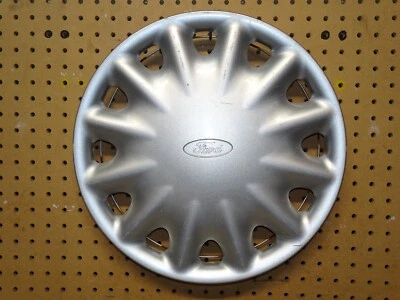 1 Cubierta de rueda de 12 radios Ford Contour 14" 1995 96 97 98 99 F5RZ1130D fabricante de equipos originales Foto 1 de 4