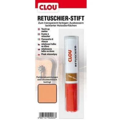 Clou Retuschierstift Kirschbaum zum Retuschieren leichter Oberflächenschäden - Bild 1 von 4