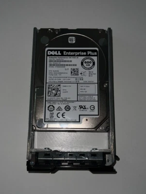 Dell 600GB Festplatte 2.5 Zoll SAS 12Gbps RPM 10K ST600MM0088 mit Rahmen - Bild 1 von 4
