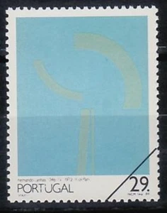 Specimen, Portugal Sc1757 20th Century Painting, Fernando Lanhas. - Foto 1 di 1