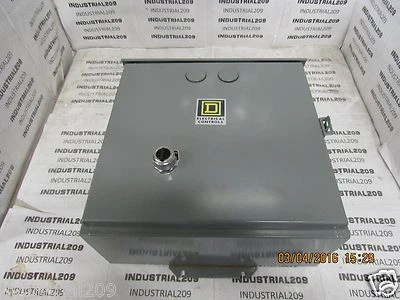 SQUARE D LIGHTING CONTACTOR 8903SP02 IN ENCLOSURE NEW - Image 1 of 4