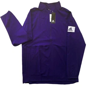 Chaqueta Adidas para Hombre Mediana Púrpura Gamemode 1/4 Mangas Largas Pulóver Sudadera - Imagen 1 de 11