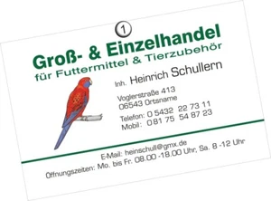 50 Visitenkarten. fertiges Designs, einfach Muster wählen & bestellen. - Bild 1 von 14