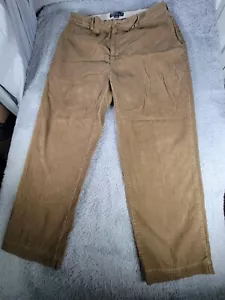 Vintage Polo Ralph Lauren Pants Corduroy 38x30 Men’s 90s Loose Fit Philip - Picture 1 of 8