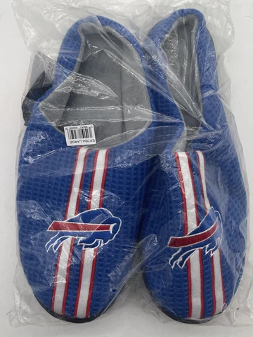 Buffalo Bills NFL Mens FOCO Slide Slippers - XL Cover