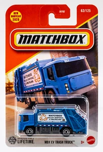 2025 Matchbox #62 MBX EV Trash Truck™ BLUE | VALLEY DISPOSAL & RECYCLING | FSC - Picture 1 of 1