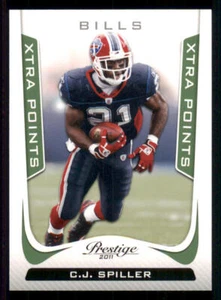 2011 Prestige Xtra Points Green #20 C.J. Spiller /25 - Picture 1 of 2